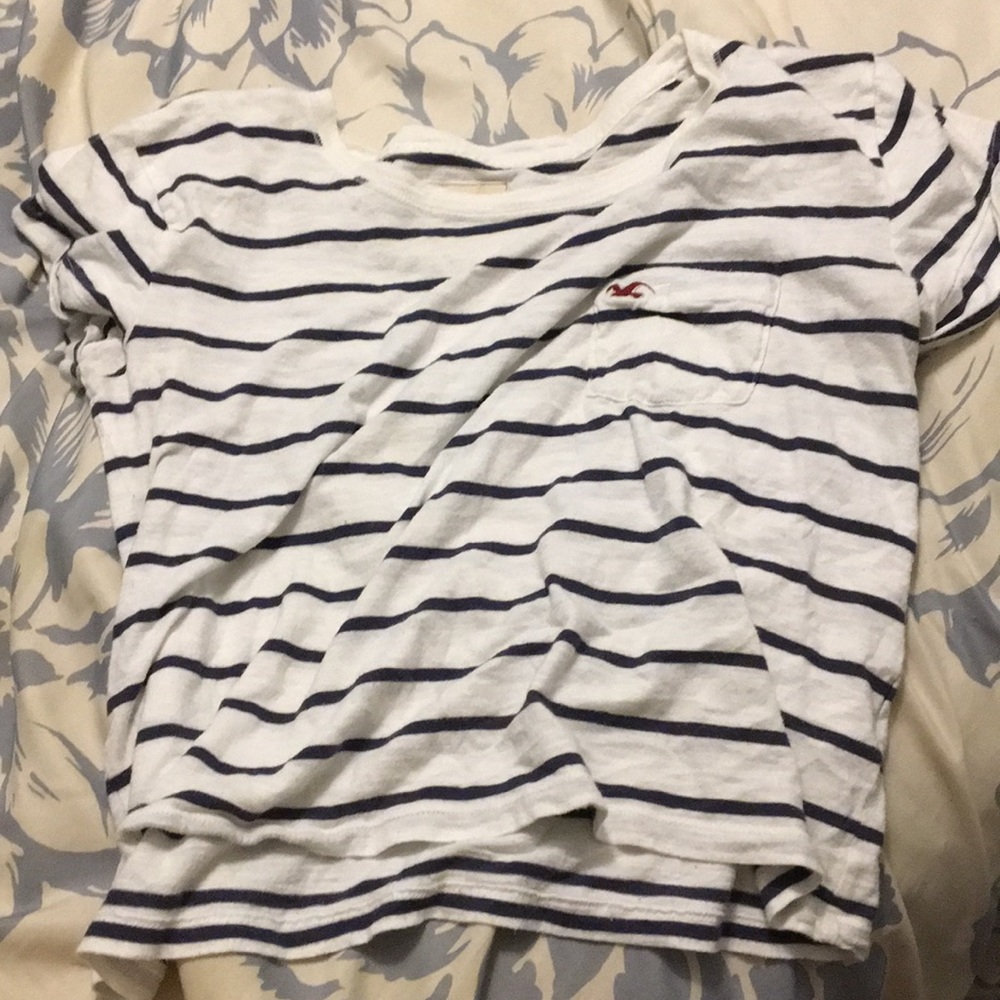 Striped crop top